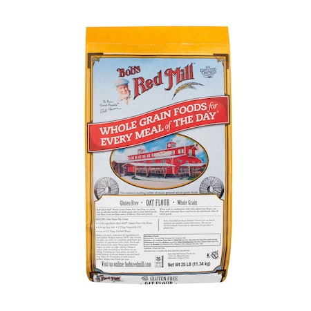 BOBS RED MILL NATURAL FOODS Bob's Red Mill Gluten Free Oat Flour 25lbs 1984B25